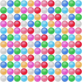 160 Pcs Glitter Bouncy Balls Bulk for Kids, 32mm 8 Colors Rubber Bounce Balls Bulk for Party Favors, Goodie Bag Fillers, Easter Gift Bag Stuffers, Basket Stuffers, Classroom Prizes