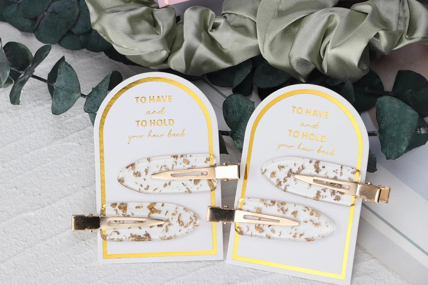 18PCS Bridesmaid Hair Clips Bridesmaid Gifts Bachelorette Party Favors Bridesmaid Gift Makeup Creaseless Glitter Hair Clips for Women Girl(Green)
