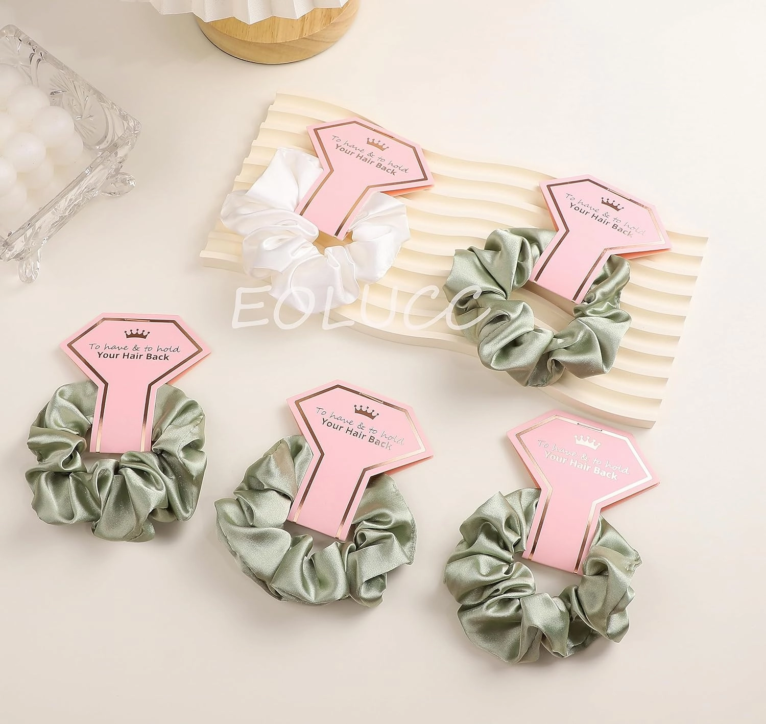 18PCS Bridesmaid Hair Clips Bridesmaid Gifts Bachelorette Party Favors Bridesmaid Gift Makeup Creaseless Glitter Hair Clips for Women Girl(Green)
