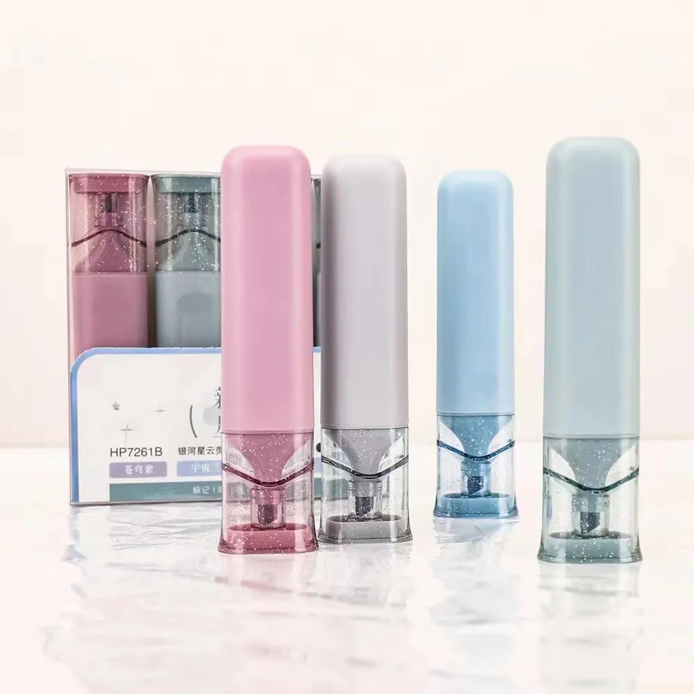2024 Glitter Highlighters, Nebula Color Glitter Highlighter, Sparkly Highlighters, Glitter Pastel Highlighter 12, Highlighters for School Glitter (All Color)