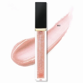 2Chique Lux Vegan Moisturizing Lip Gloss Cruelty Free High Shimmer Lip Gloss (#16 Beige)