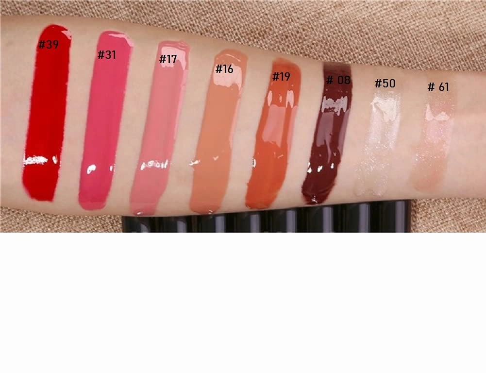 2Chique Lux Vegan Moisturizing Lip Gloss Cruelty Free High Shimmer Lip Gloss (#16 Beige)