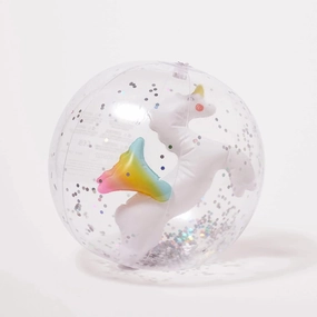 3D Inflatable Beach Ball | Unicorn