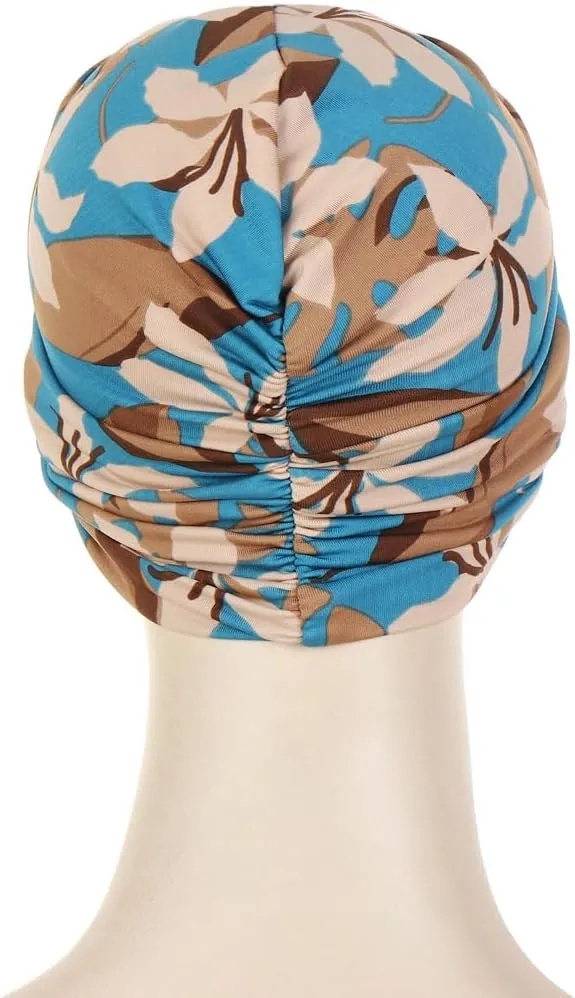 3Pack Chemo Turban Headwear Soft Cancer Cap for Women with Hair Loss