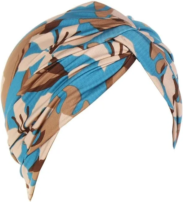 3Pack Chemo Turban Headwear Soft Cancer Cap for Women with Hair Loss