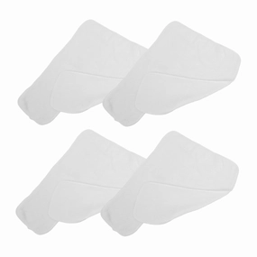 4Pcs Fleece Facial Towels with Split Design Soft and Towels for Cleansing and Facial Masks for Estheticians and Clients