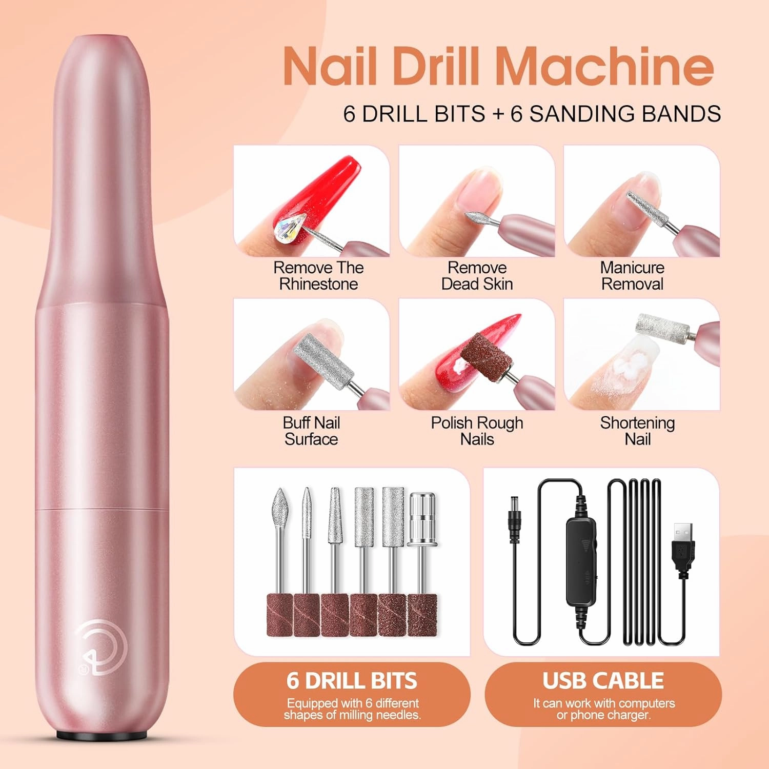 53pcs Gel Nail Polish Kit with U V light and Drill Starter Kit 35 Colors Gel Polish Set 5pcs Top Base Coat Nail Art Supplies French Nail Manicure Kit DIY at Home for Women