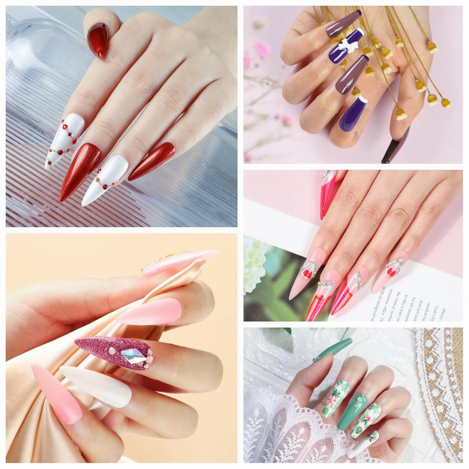 53pcs Gel Nail Polish Kit with U V light and Drill Starter Kit 35 Colors Gel Polish Set 5pcs Top Base Coat Nail Art Supplies French Nail Manicure Kit DIY at Home for Women