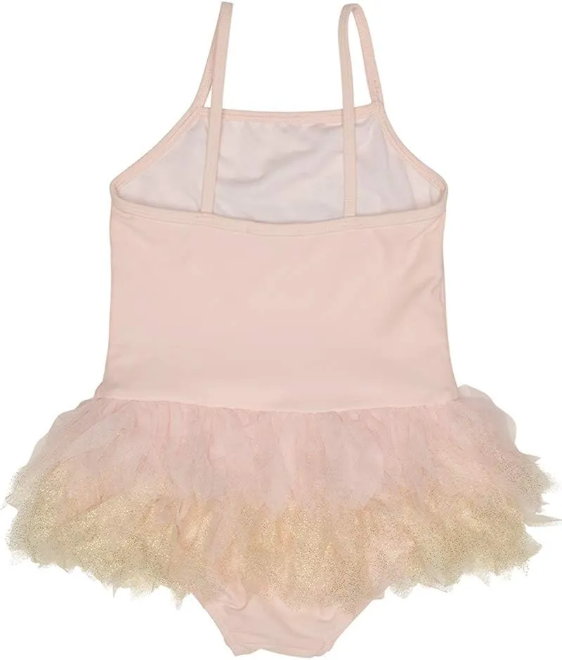 586 Pink Shimmering Beauty Melting Heart Swimsuit