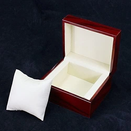 5x Wood Single Watch Box Bangle Bracelet Storage Case Retail Display
