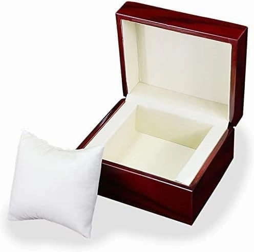 5x Wood Single Watch Box Bangle Bracelet Storage Case Retail Display