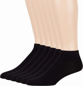7BIGSTARS KINGDOM Men Viscose From Bamboo Ankle Sock - 6 Pack -M/L- Thin-Low Cut Seamless Black Grey White Brown Beige