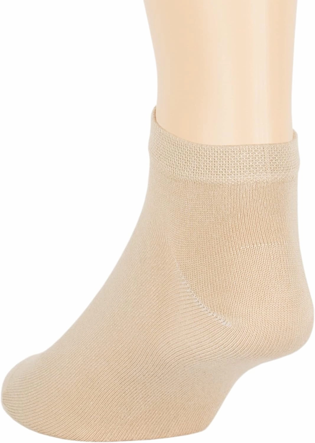 7BIGSTARS KINGDOM Men Viscose From Bamboo Ankle Sock - 6 Pack -M/L- Thin-Low Cut Seamless Black Grey White Brown Beige