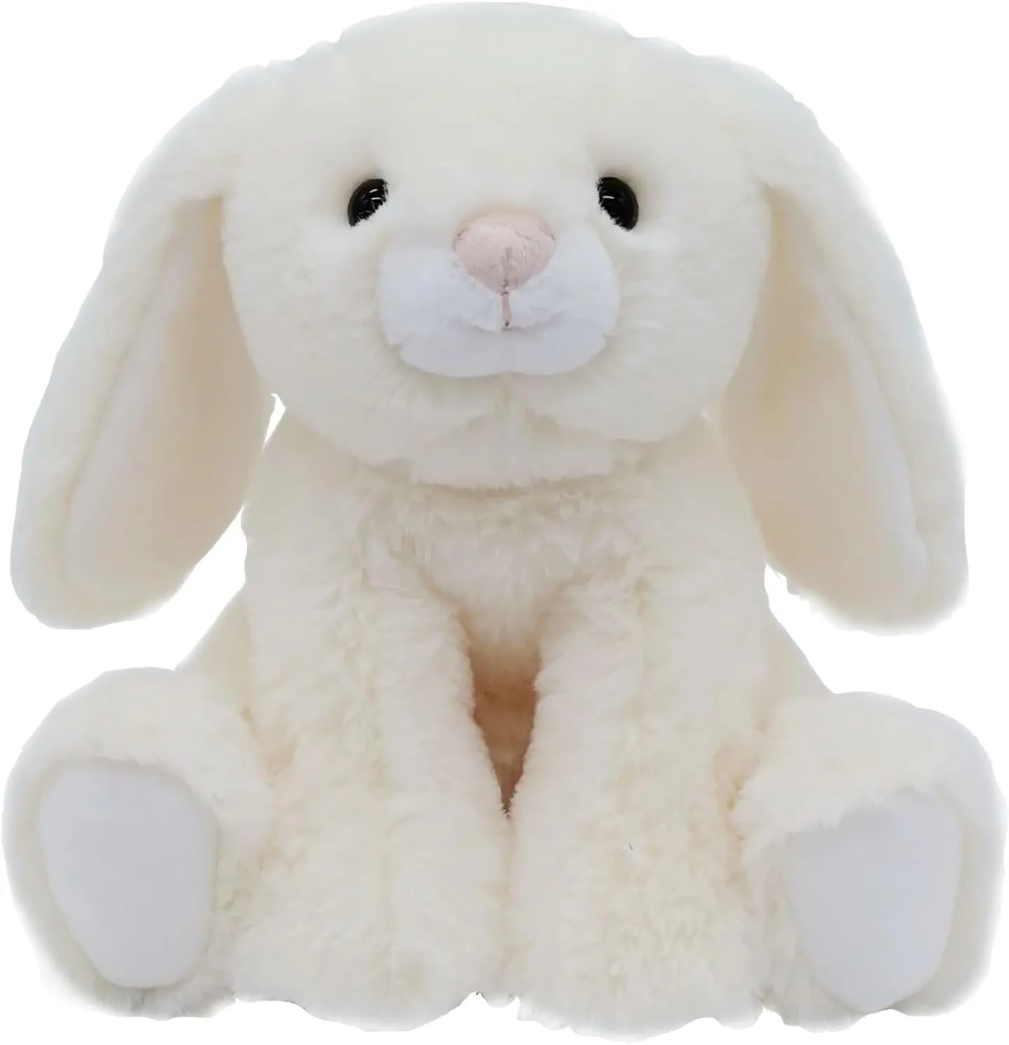 9" Easter Bunny Stuffed Animals, Safe Material Soft Washable Stuffed Bunny, Cute Plush Toy Rabbit Easter Decoration Birthday Gift for Boys and Girls, Beige