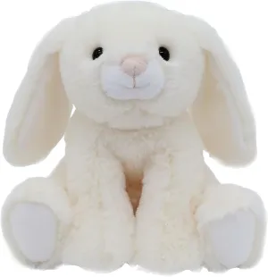 9" Easter Bunny Stuffed Animals, Safe Material Soft Washable Stuffed Bunny, Cute Plush Toy Rabbit Easter Decoration Birthday Gift for Boys and Girls, Beige