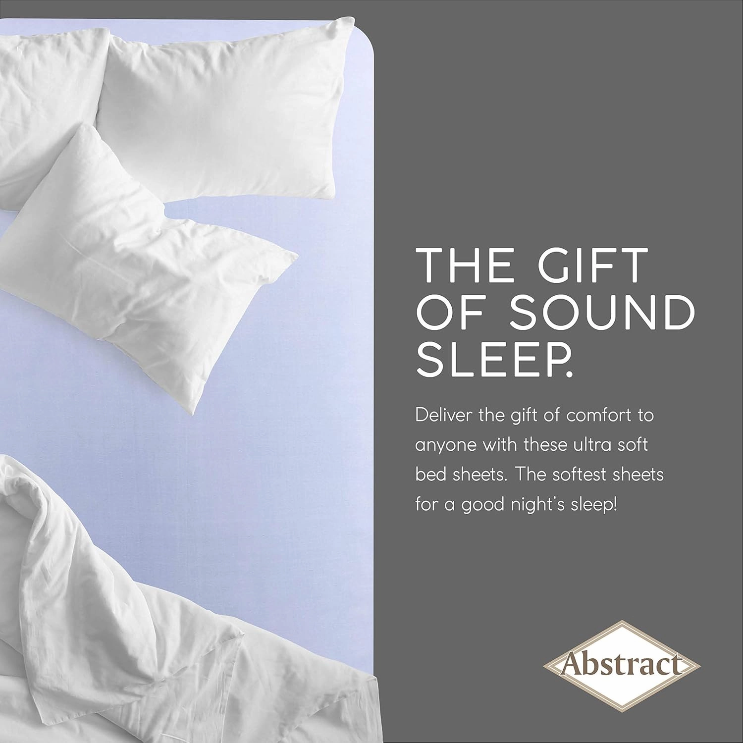 Abstract Fitted Bed Sheet - Ultra Soft Jersey 100% Cotton Sheets - Snug Fitted Bed Sheets for Narrow Twin/Army Cot/Rv Bunk/Camping Cot - Breathable Fabric - Deep Pockets Up to 12 Inch - Blue, 33"x75"