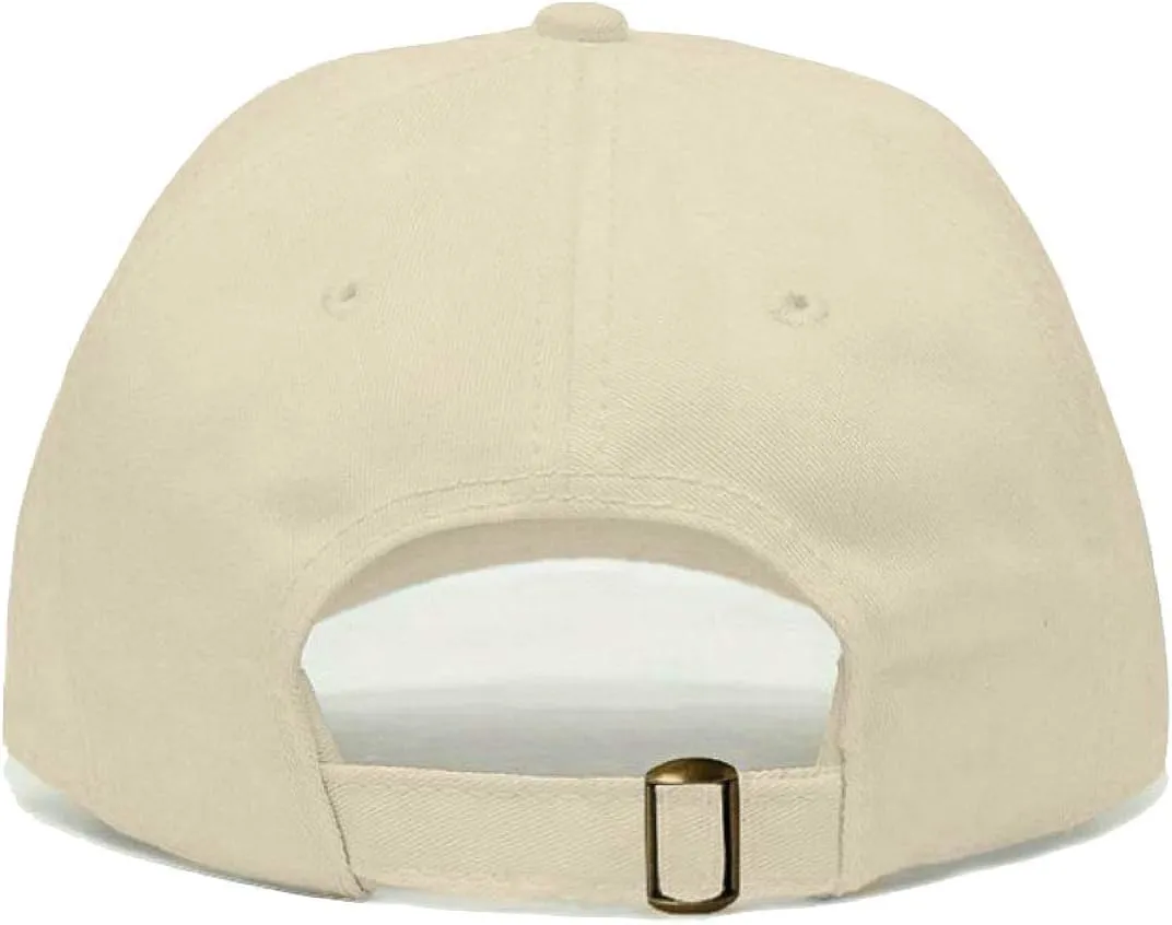 Airplane Baseball Hat, Embroidered Dad Cap, Unstructured Soft Cotton, Adjustable Strap Back (Multiple Colors)