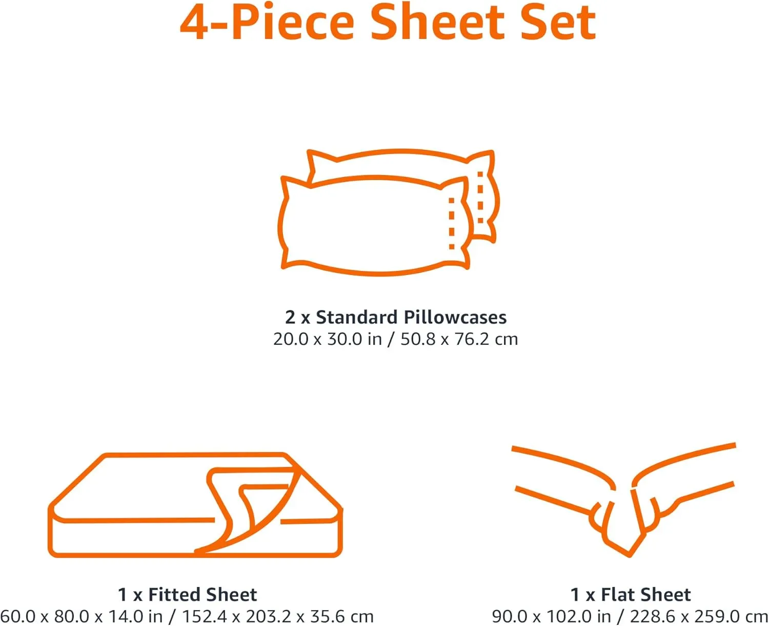 Amazon Basics Lightweight Super Soft Easy Care Microfiber 4-Piece Bed Sheet Set with 14-Inch Deep Pockets, Includes Comfortable Pillowcases, Queen, Peachy Coral, Solid