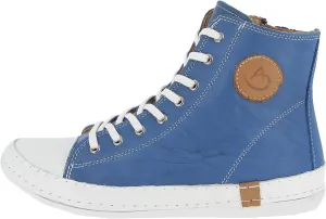 Andrea Conti Women's High Top Trainers, blue, 7 Women