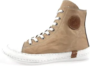 Andrea Conti Women's High Top Trainers, silver grey, 5 Women