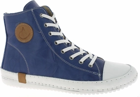 Andrea Conti Women's High Top Trainers, denim, 6 Women