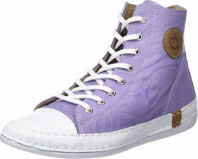 Andrea Conti Women's High Top Trainers, lilac, 10 Women