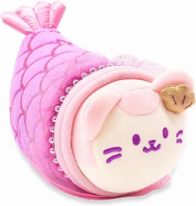 Anirollz Stuffed Animal Plush Toy – Enchanted Mermaid Kittiroll Small Outfitz Plush Doll | Soft, Squishy, Warm, Cute, Comfort, Safe | Birthday Gift