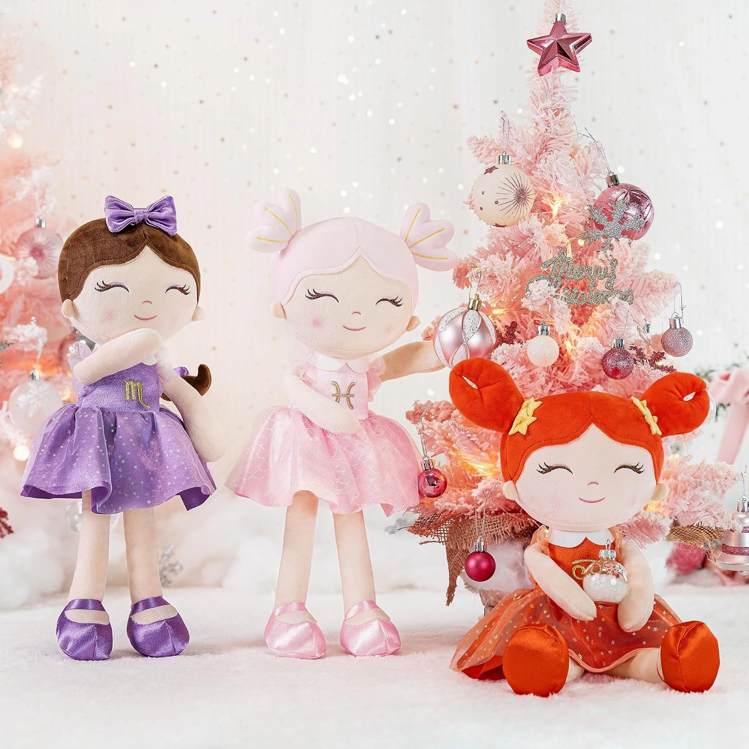 Baby Girl Gifts Plush Dolls Constellations Zodiac Doll Birthday Gift 17 inches Libri