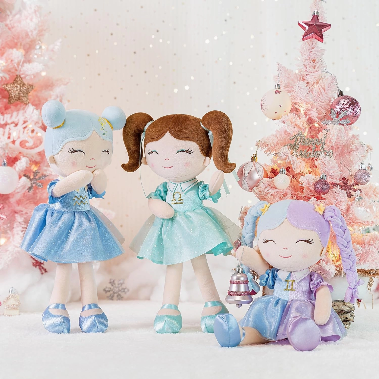 Baby Girl Gifts Plush Dolls Constellations Zodiac Doll Birthday Gift 17 inches Libri