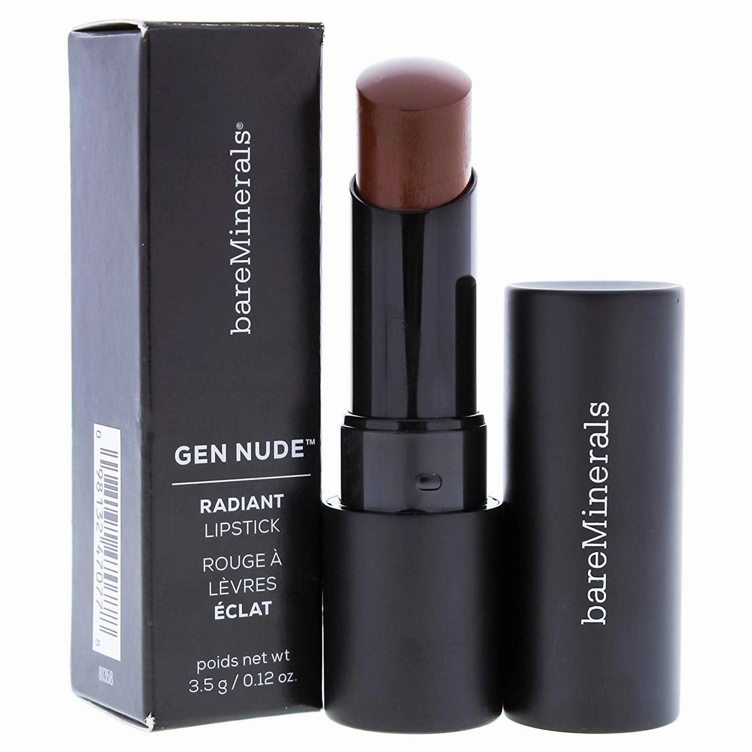 Bareminerals Gen Nude Radiant Lipstick, Posh, 0.12 Ounce