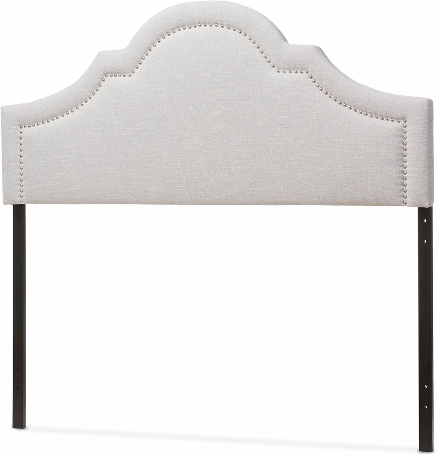 Baxton Studio Rita Headboard, Full, Greyish Beige