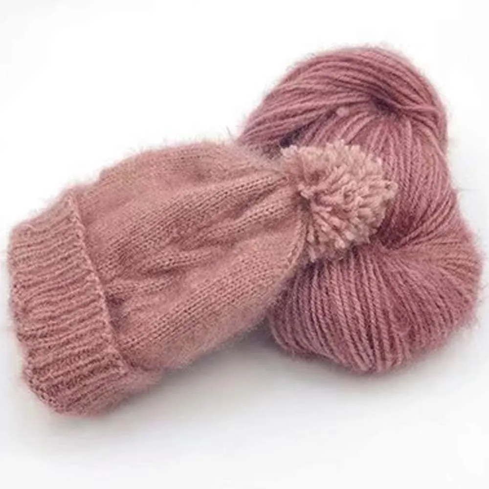 Beige Camel Squirrel Cashmere Yarn Fashion Crochet Yarn DIY Squirrel Knit Yarn Weaving Yarn Hand Knitting Yarn Knitting Materials for Winter Sweater Hat Scarf 600g/8 skeins