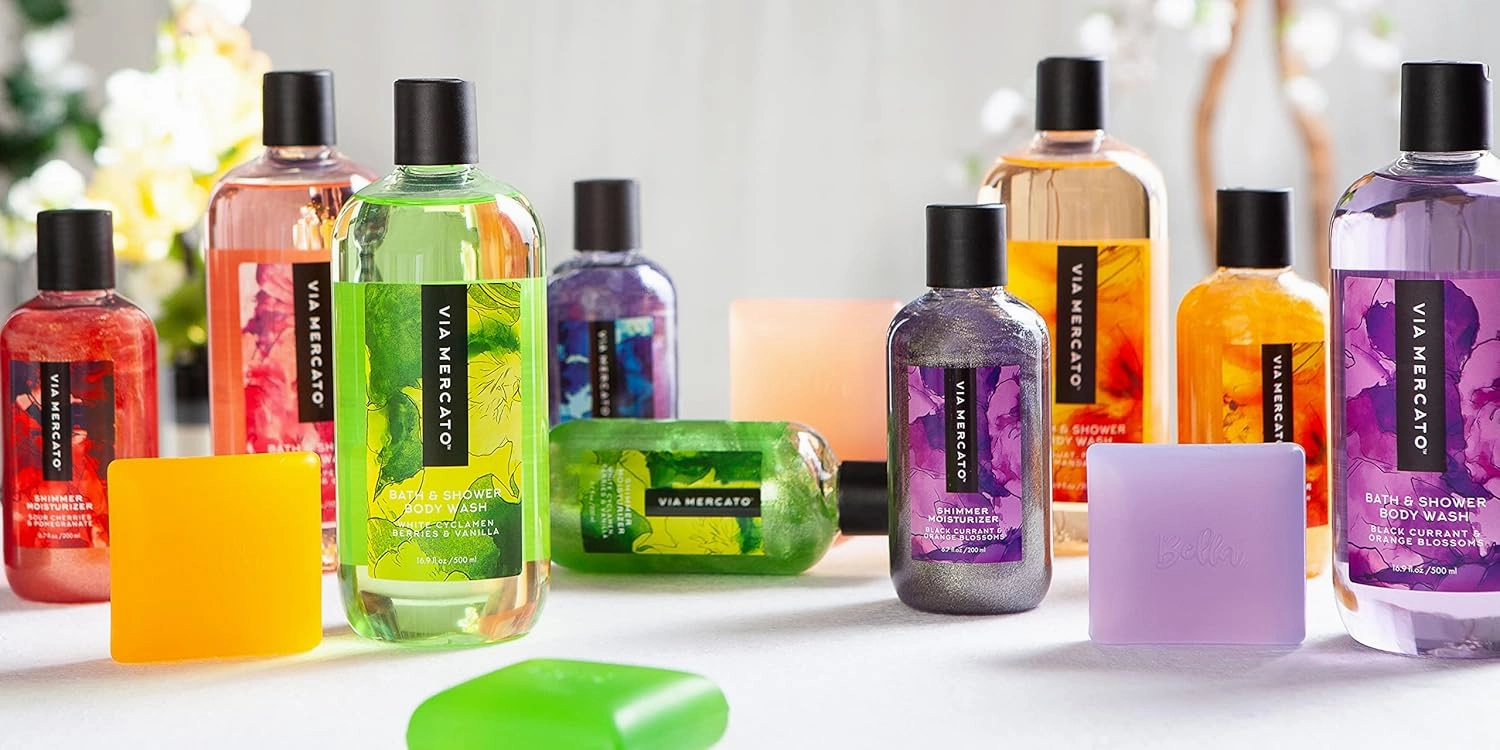 Bella Collection, Hydrates & Invigorates, Shower Gel, 500 ML, No. 4 - Pink Grapefruit, Vervain & Cassis