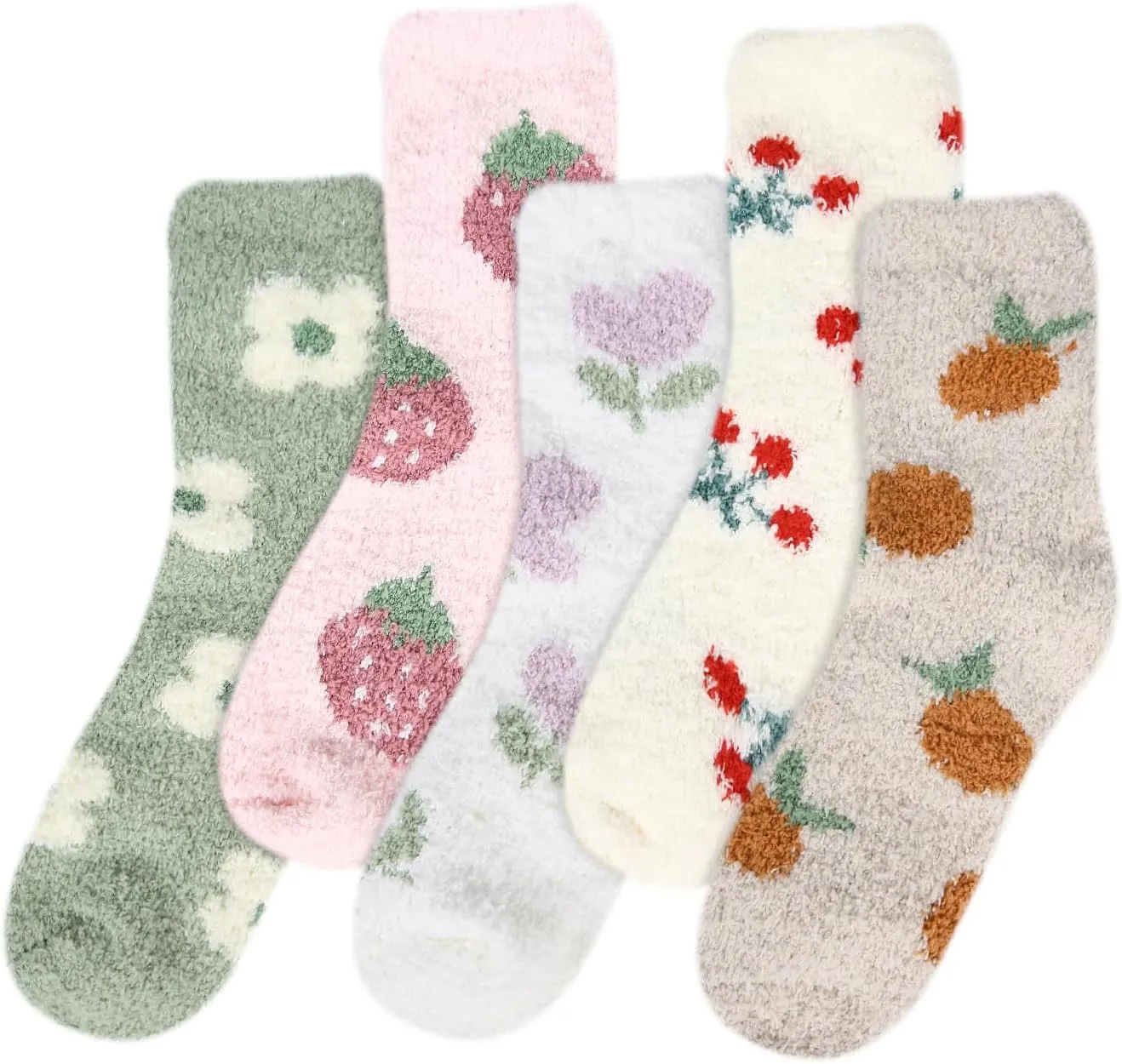 Benefeet Sox Womens Fuzzy Socks Cute Animal Fluffy Soft Socks Funny Plush Cozy Socks Warm Winter Sleep Socks