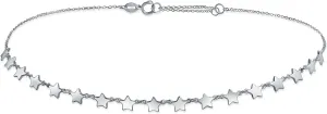 Bling Jewelry Name Plated Bar Sideways Horizontal Patriotic USA American Rock Star Choker Station Necklace For Women Teen 14K Gold Plated .925 Sterling Silver