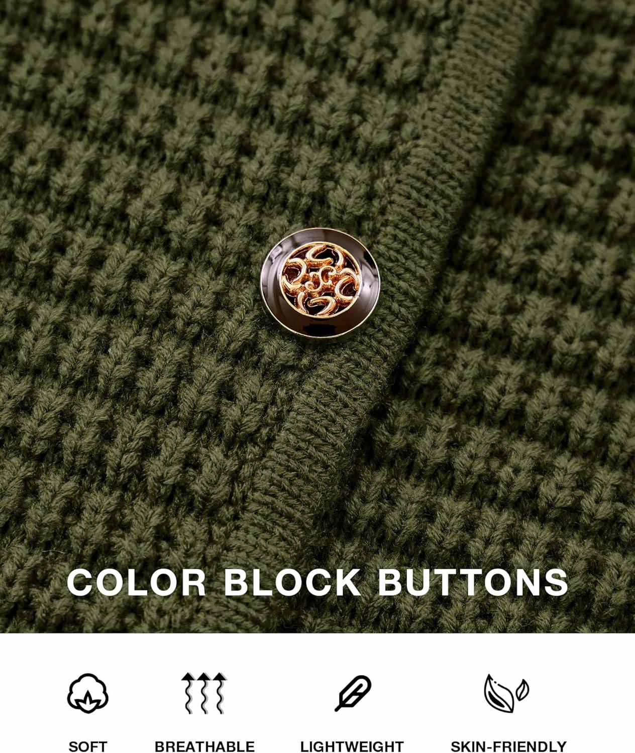 BTFBM Women Cardigan Sweaters Fall Fashion 2024 Button Down Long Sleeve Chunky Knit Open Front Tweed Jacket Outerwear