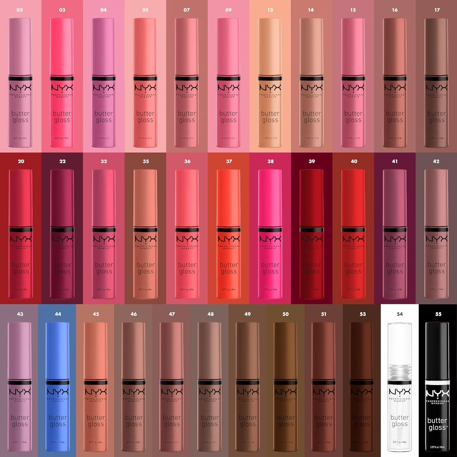 Butter Gloss, Non-Sticky Lip Gloss - Bit of Honey (Peach Nude)