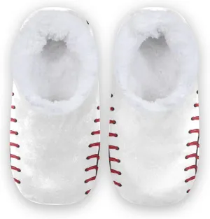 Cartoon Slippers for Women and Men, Womens Coral Fleece Indoor Slippers