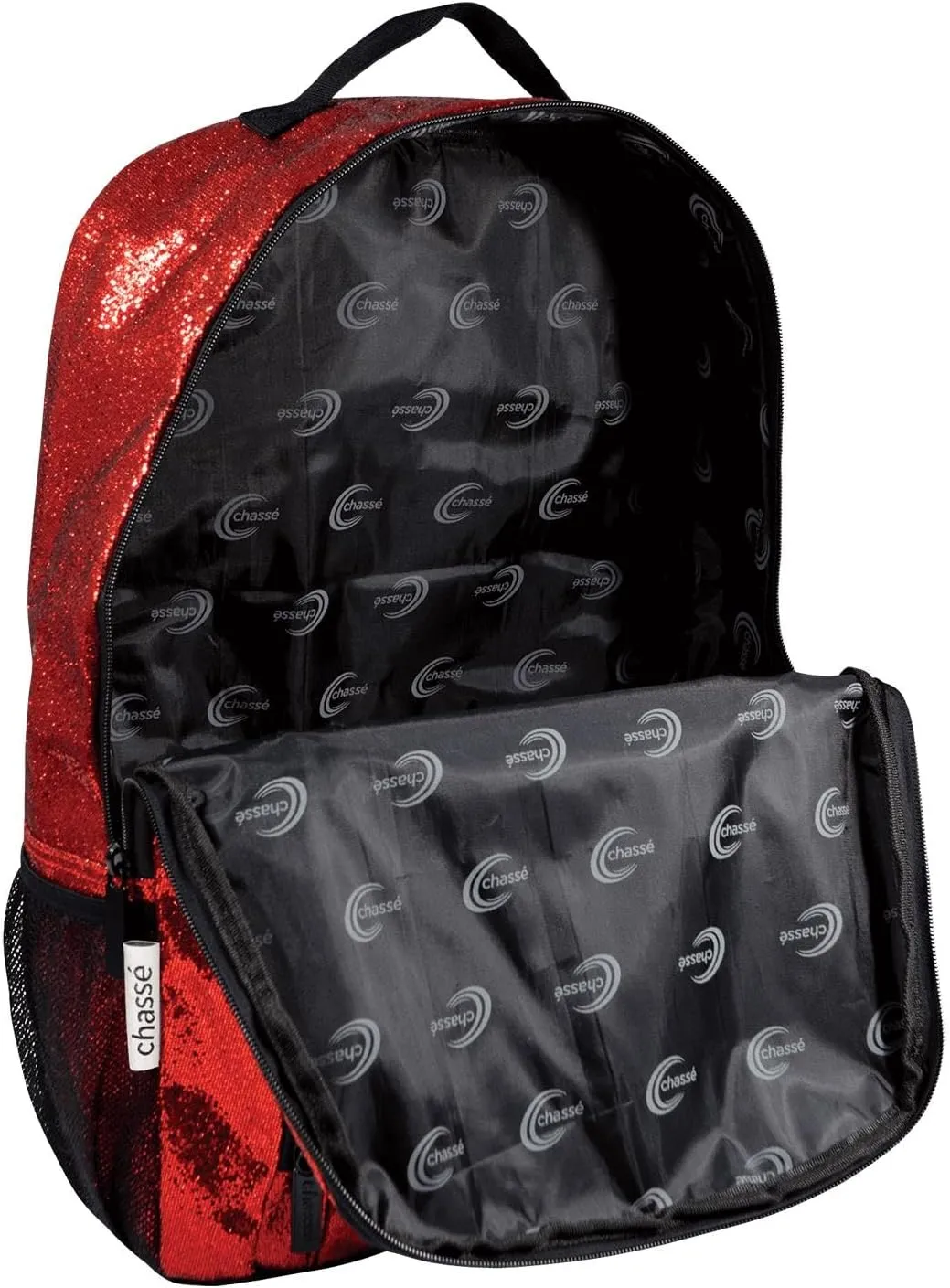 chassé Girls Glitter Cheerleading Backpack (Pink)