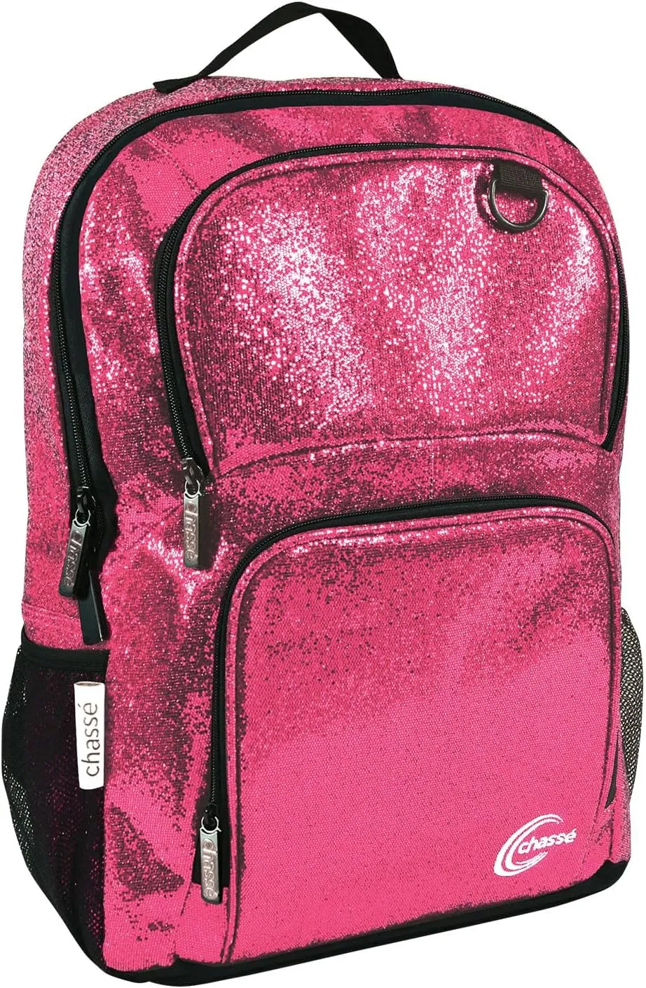 chassé Girls Glitter Cheerleading Backpack (Pink)