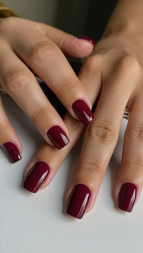 Cheers to Nail Art: 17 Burgundy Designs That Are Drink-Worthy!