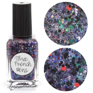 Christmas Multi Glitter Nail Polish—Three French Hens