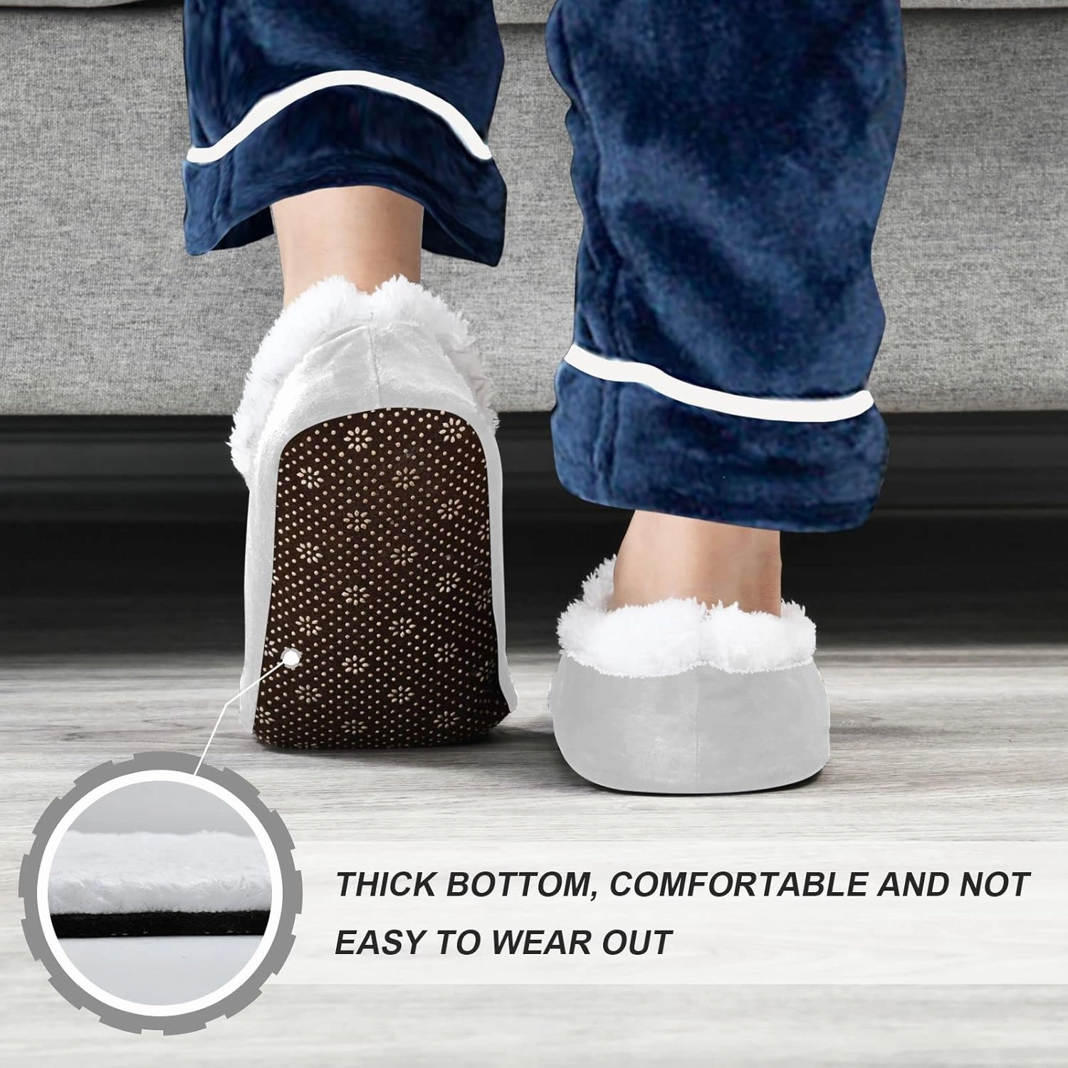 Christmas Boys Girls House Slippers Kids toddler Home Shoes Winter Indoor shoes XS