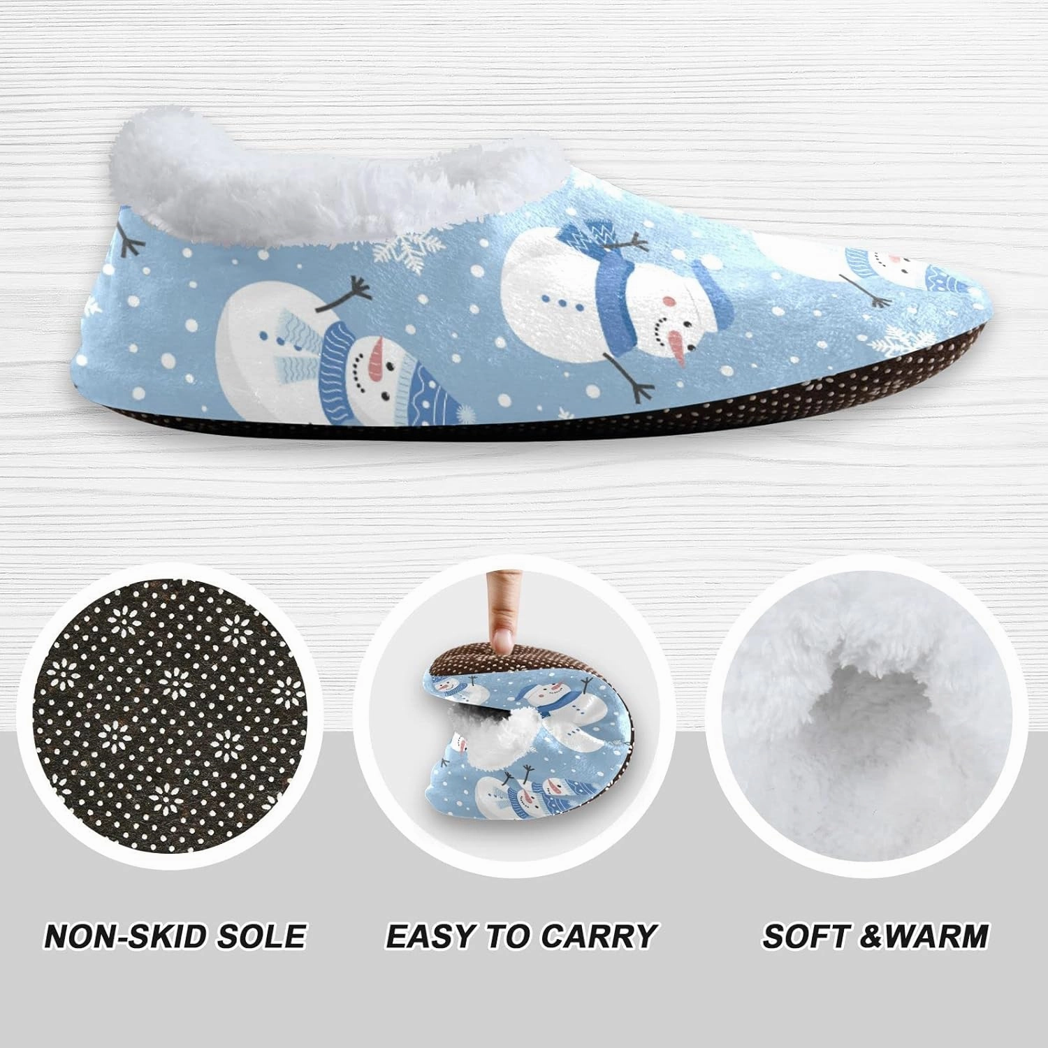Christmas Boys Girls House Slippers Kids toddler Home Shoes Winter Indoor shoes XS