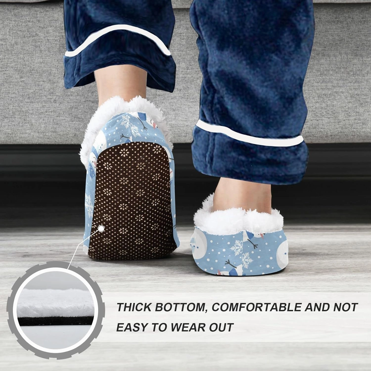 Christmas Boys Girls House Slippers Kids toddler Home Shoes Winter Indoor shoes XS
