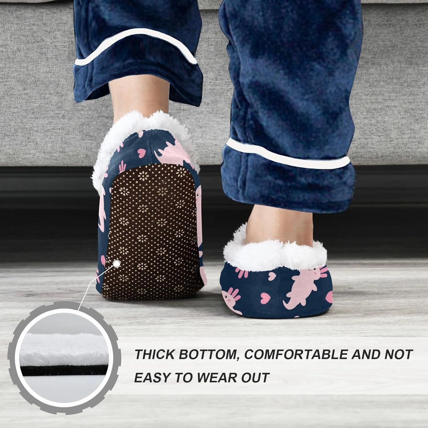 Christmas Boys Girls House Slippers Kids toddler Home Shoes Winter Indoor shoes XS