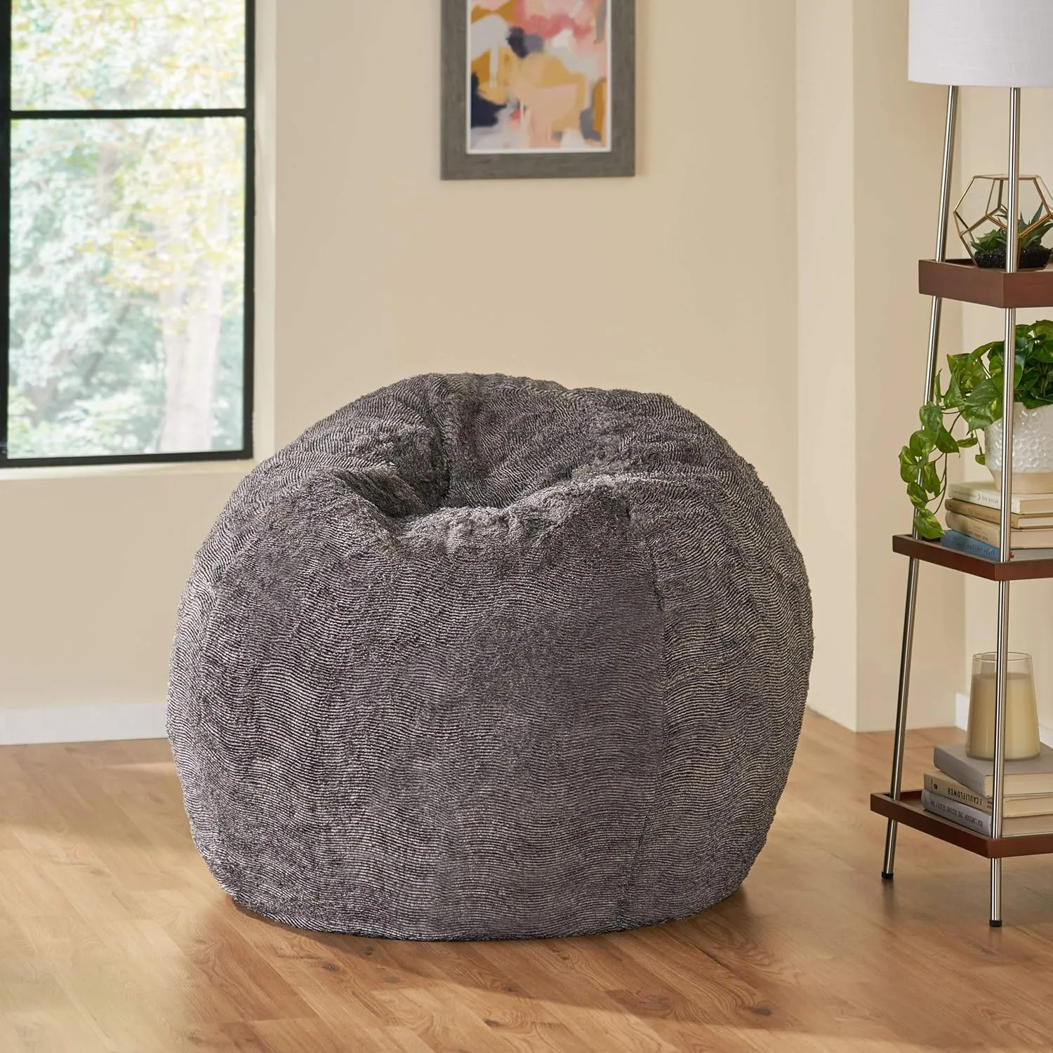 Christopher Knight Home Greyrock Bean Bag, Brown and Beige
