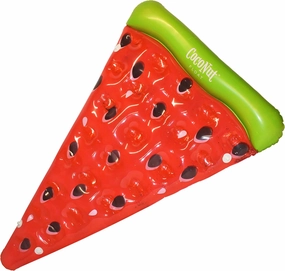 Coconut Outdoor Glitter Watermelon Slice Pool Float – Inflatable Raft – Durable Long Lasting Lounger Float and Water Toy – Fun Decoration for Parties, Events – Ages 8  Years