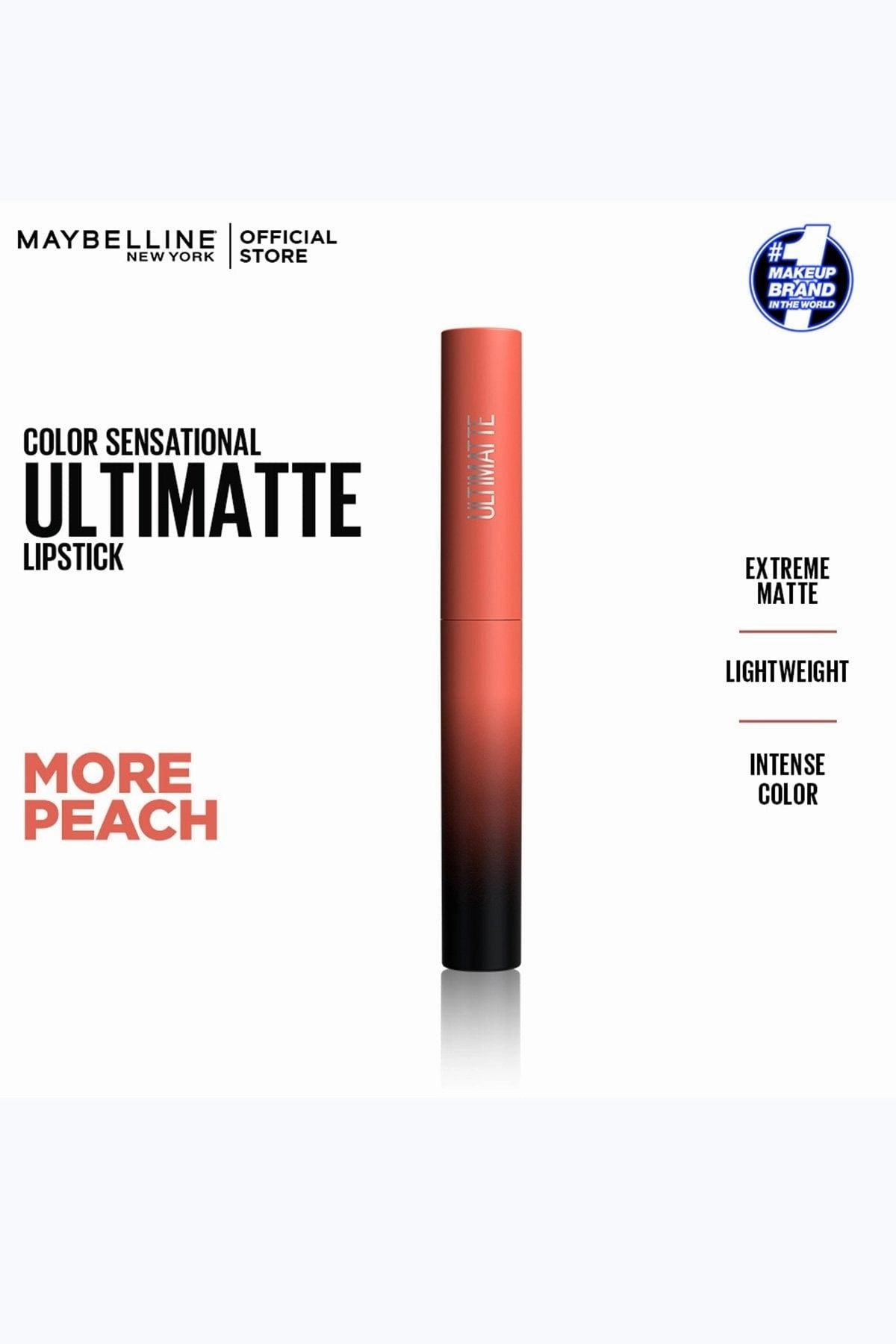 Color Sensational Ultimatte Lipstick - More Peach