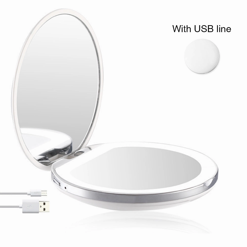 Compact LED Makeup Mirror